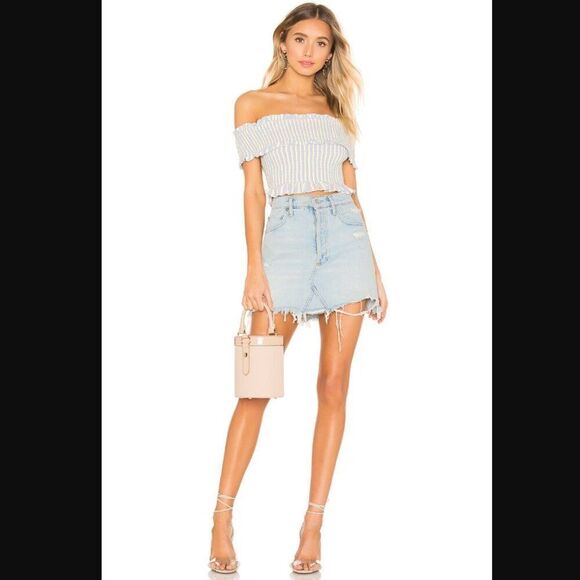 NWT Revolve x Lovers & Friends Josephine Top in Springtime Lavender | size L - Picture 4 of 11